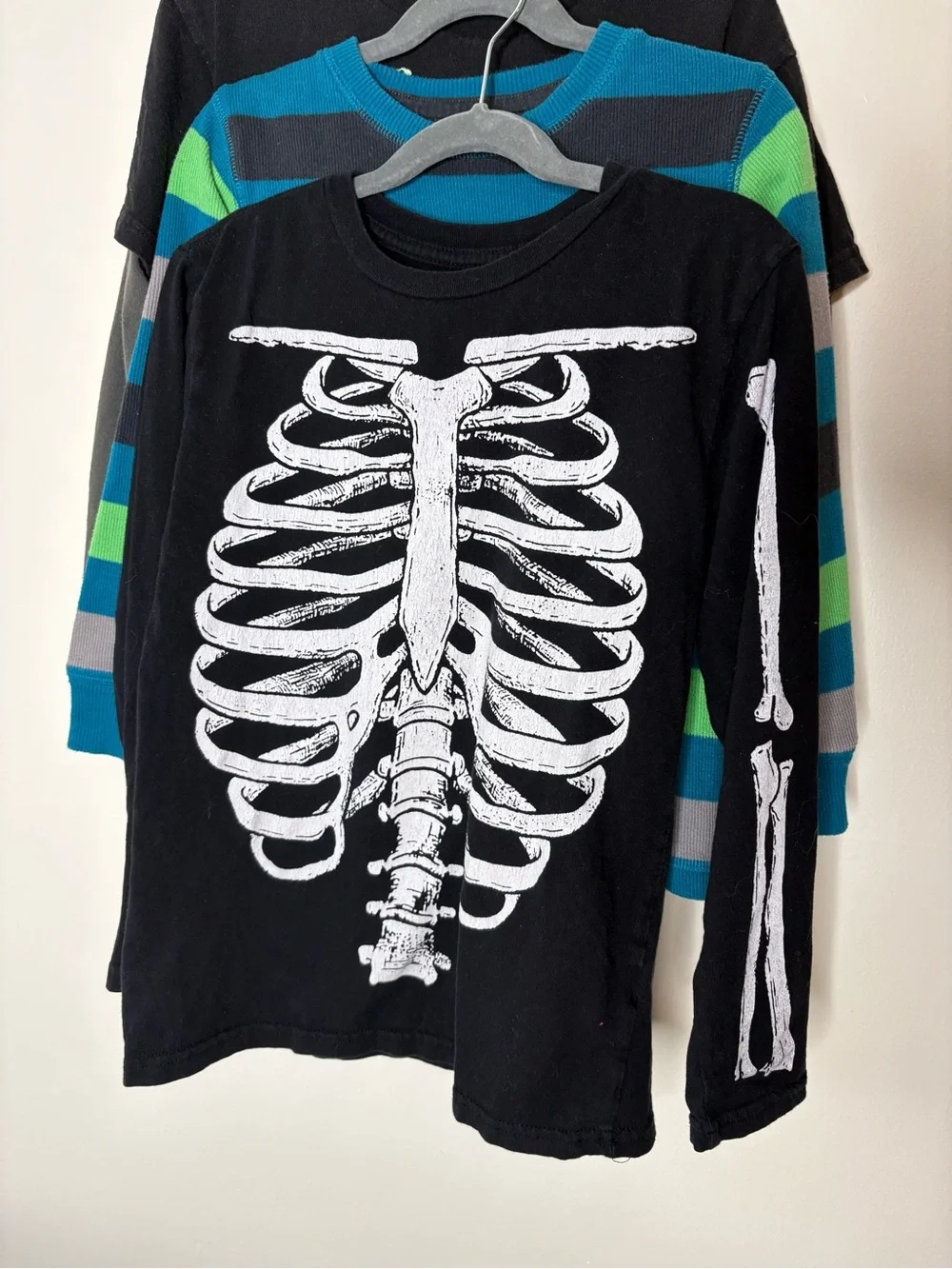 Boys bundle of long sleeve shirts 7/8